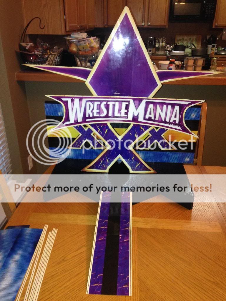 wrestlemania stage toy